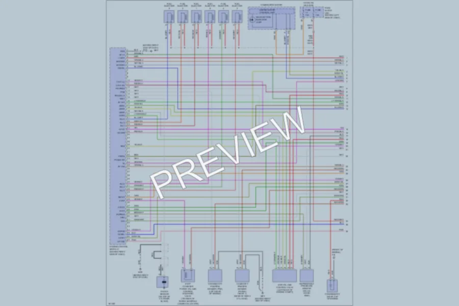 2004 Nissan Maxima Engine Performance wiring diagram preview