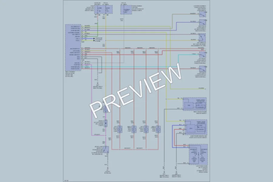 2004 Nissan Maxima Interior Lights wiring diagram preview