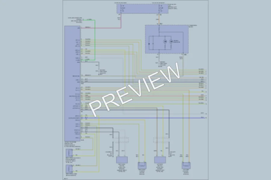 2004 Nissan Maxima Supplemental Restraints wiring diagram preview