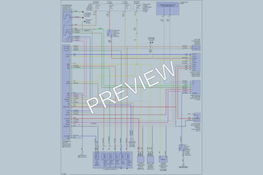 2004 Nissan Maxima Transmission wiring diagram preview