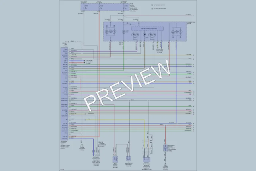 2004 Nissan Pathfinder Transmission wiring diagram preview