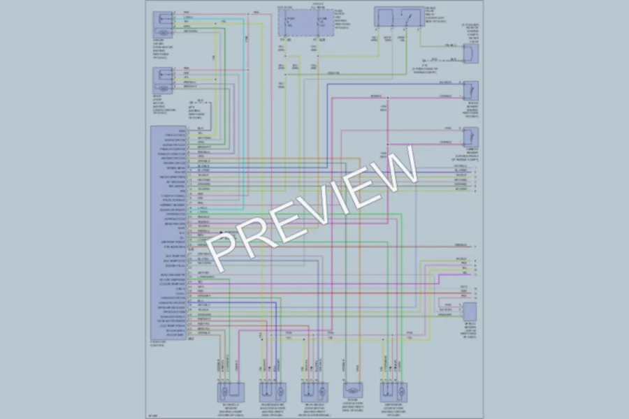 2004 Nissan PathfinderArmada Air Conditioning wiring diagram preview