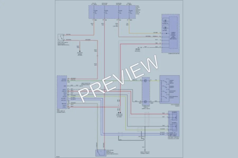 2004 Nissan PathfinderArmada Cruise Control wiring diagram preview
