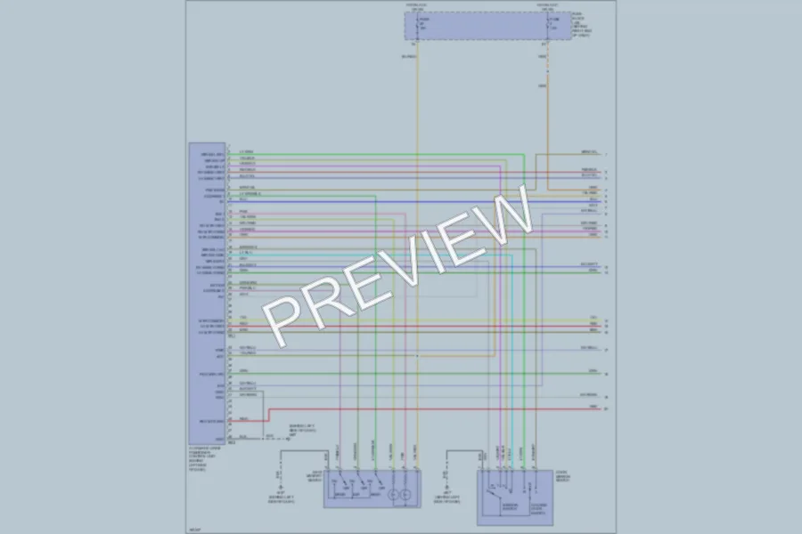 2004 Nissan PathfinderArmada Memory Systems wiring diagram preview