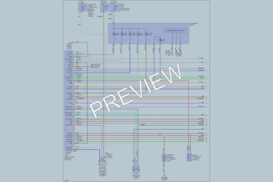 2004 Nissan PathfinderArmada Transmission wiring diagram preview