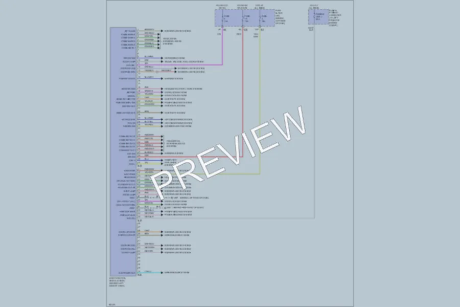 2004 Nissan Quest Body Control Modules wiring diagram preview