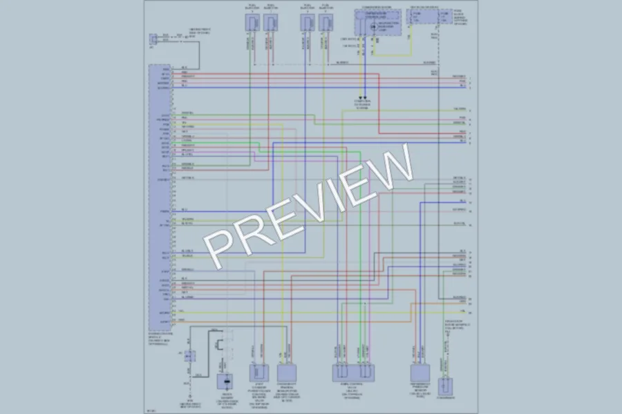 2004 Nissan Sentra Engine Performance wiring diagram preview