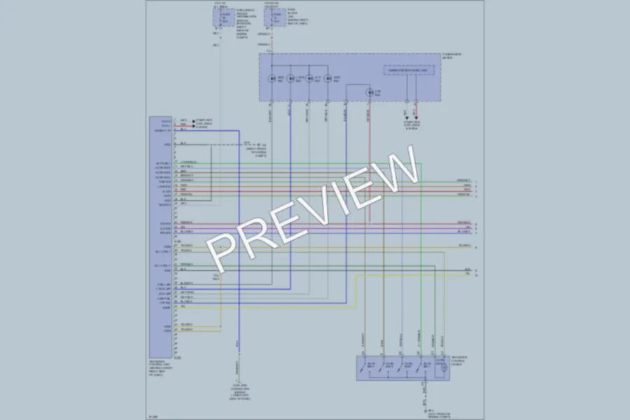 2004 Nissan Titan Transmission wiring diagram preview