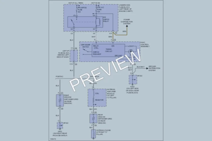 2004 Oldsmobile Alero Defoggers Wiring Diagrams protected preview