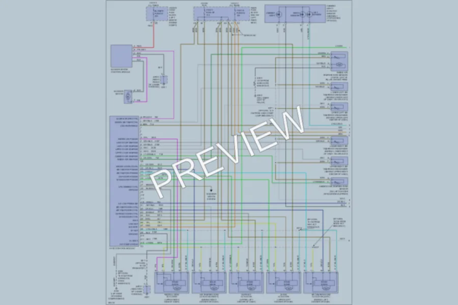 2004 Oldsmobile Bravada Air Conditioning wiring diagram preview