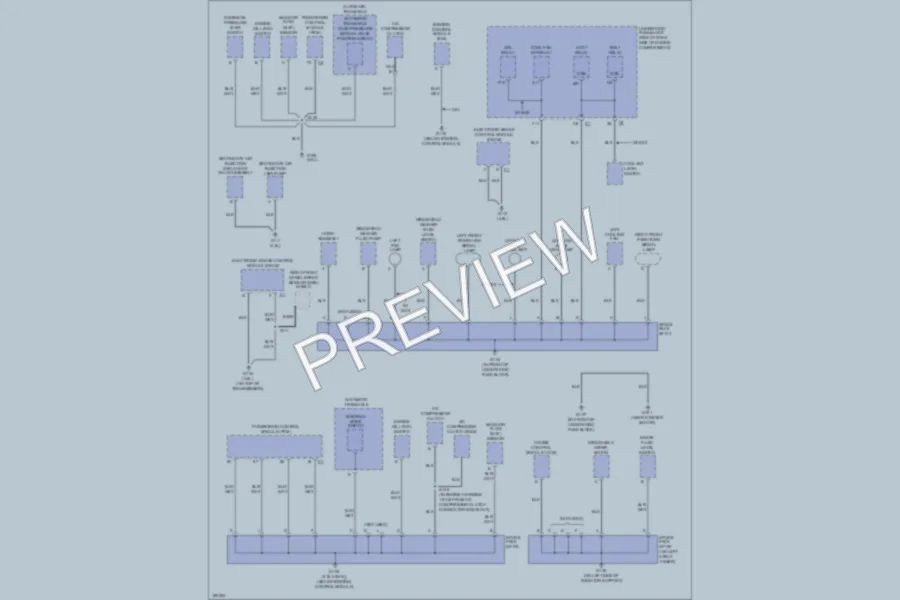 2004 Pontiac Bonneville Ground Distribution wiring diagram preview