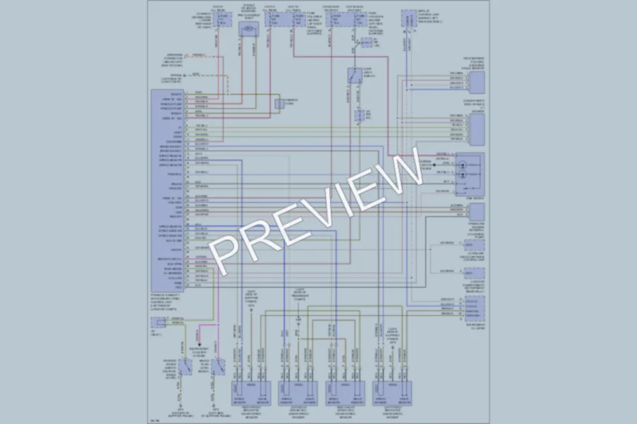 2004 Porsche 911 Anti Lock Brakes wiring diagram preview
