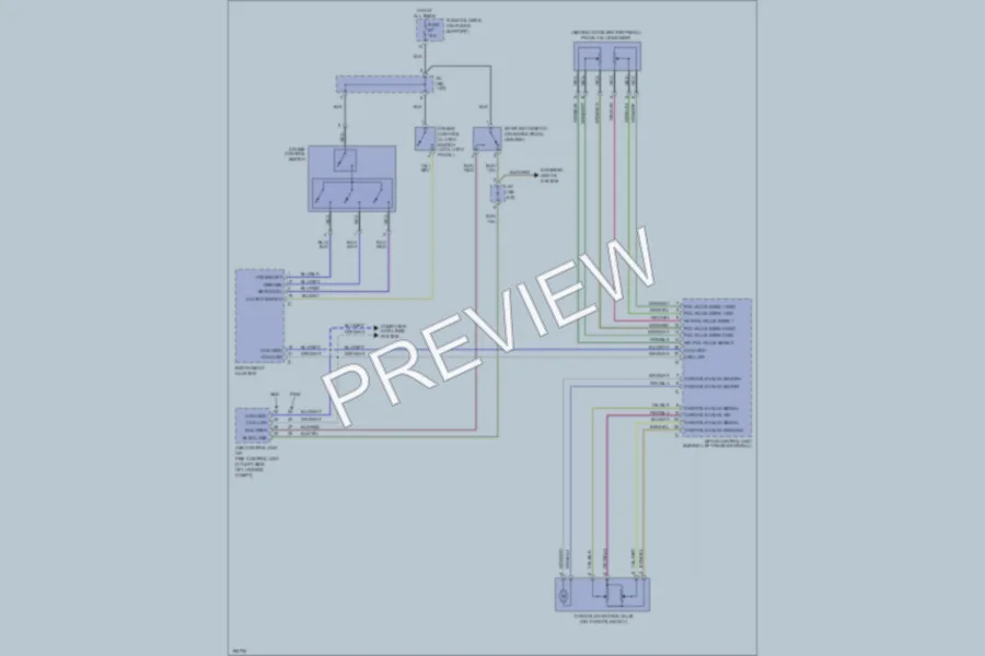 2004 Porsche 911 Cruise Control wiring diagram preview