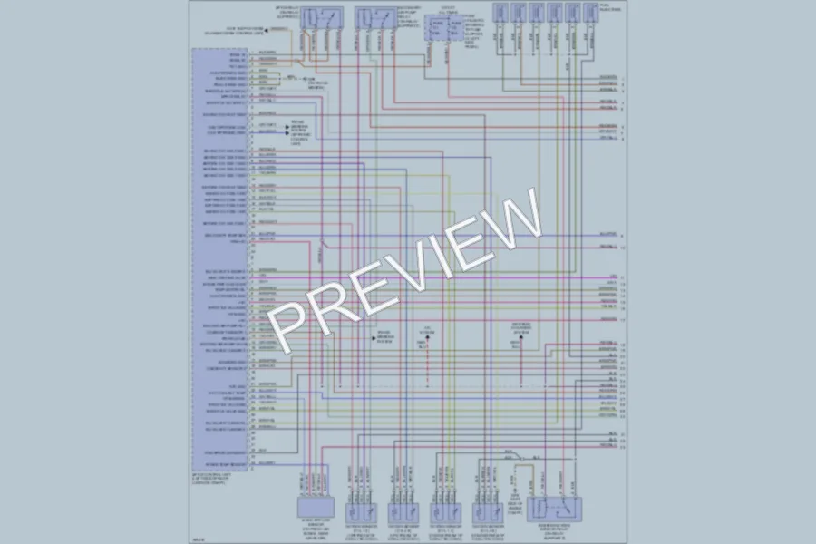 2004 Porsche Boxster Engine Performance wiring diagram preview