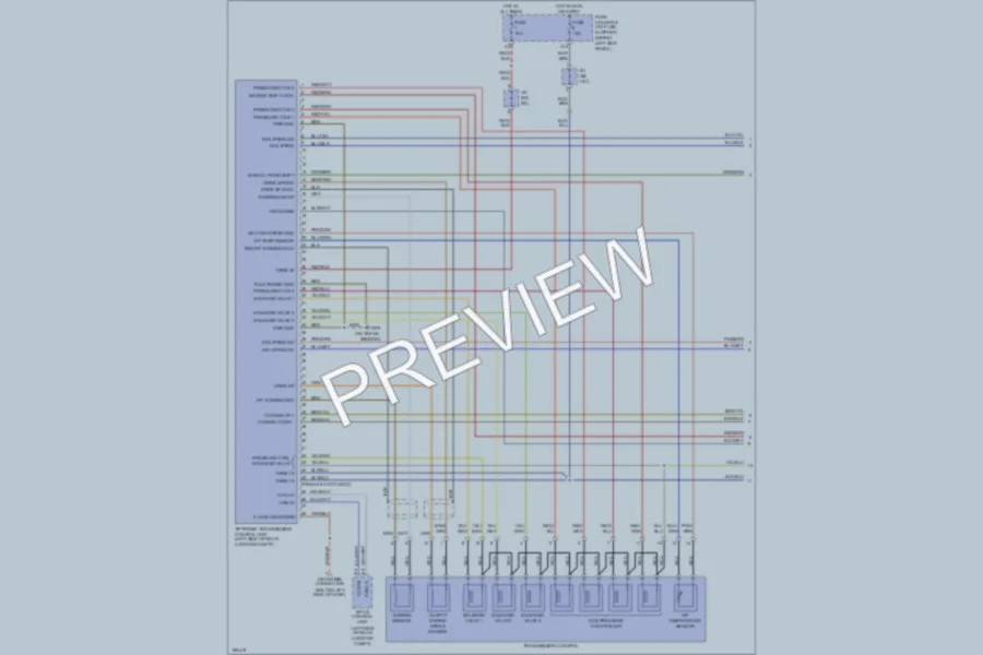 2004 Porsche Boxster Transmission wiring diagram preview