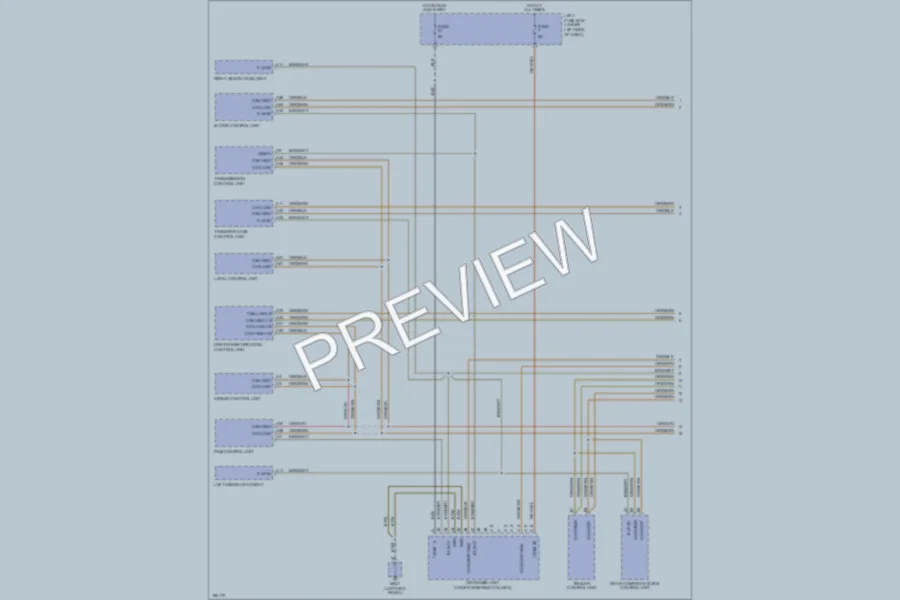 2004 Porsche Cayenne Computer Data Lines wiring diagram preview