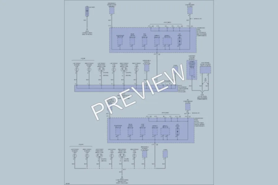 2004 Saturn ION1 Ground Distribution wiring diagram preview