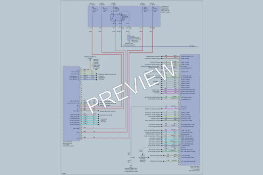 2004 Saturn IONRedLine Body Control Modules wiring diagram preview