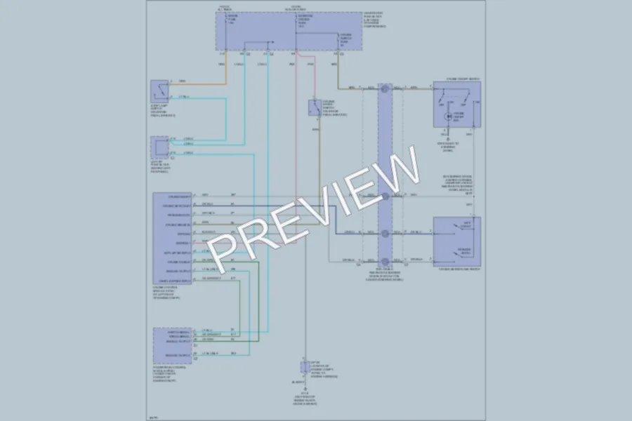 2004 Saturn L3003 Cruise Control wiring diagram preview