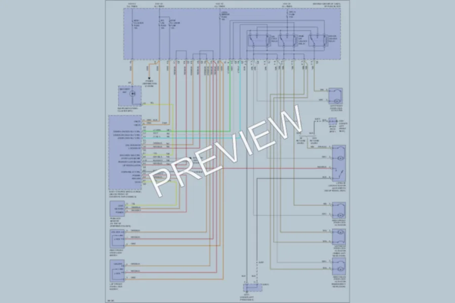 2004 Saturn VUE Anti Theft wiring diagram preview