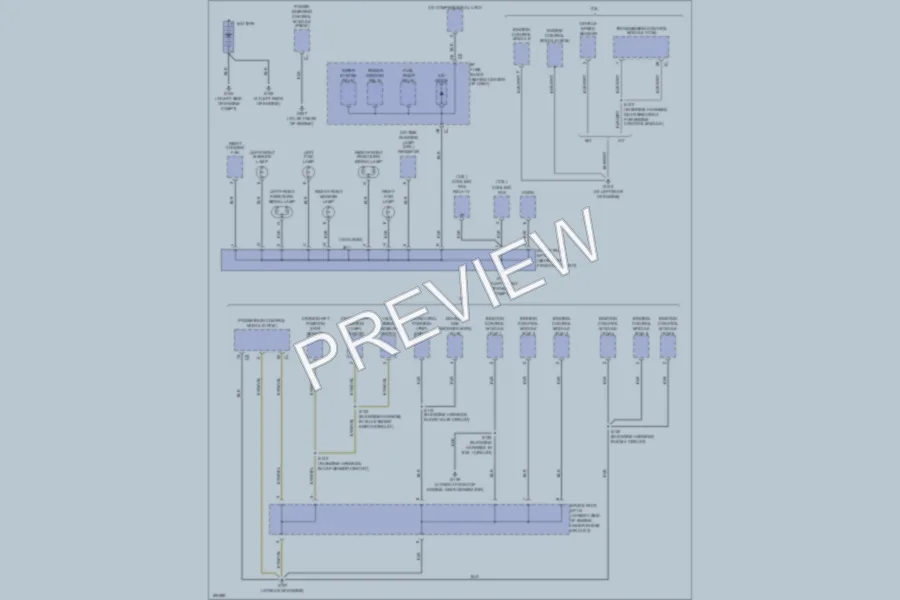 2004 Saturn VUE Ground Distribution wiring diagram preview
