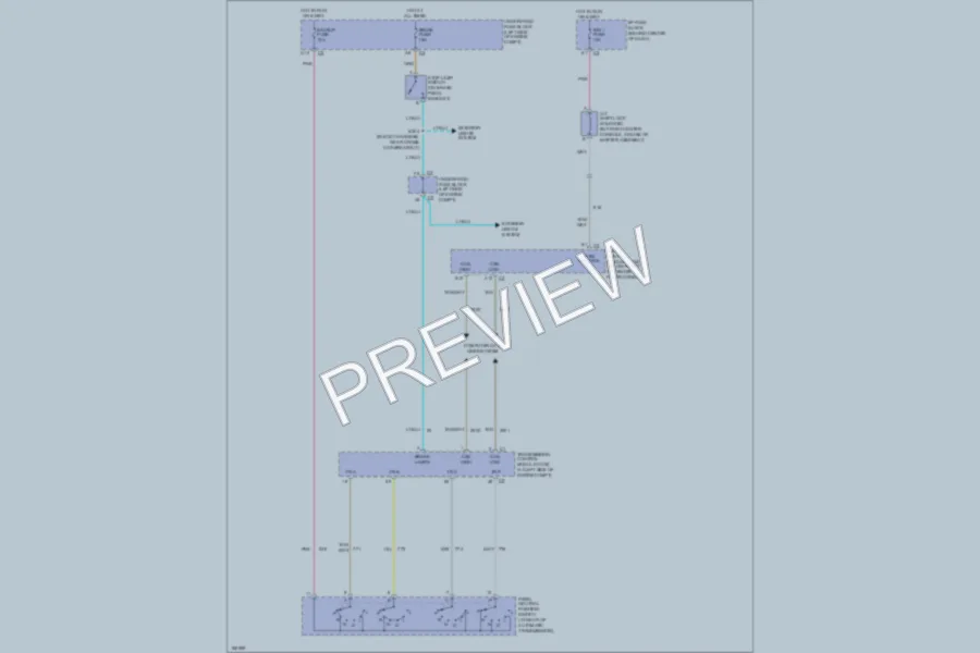 2004 Saturn VUE Shift Interlock wiring diagram preview