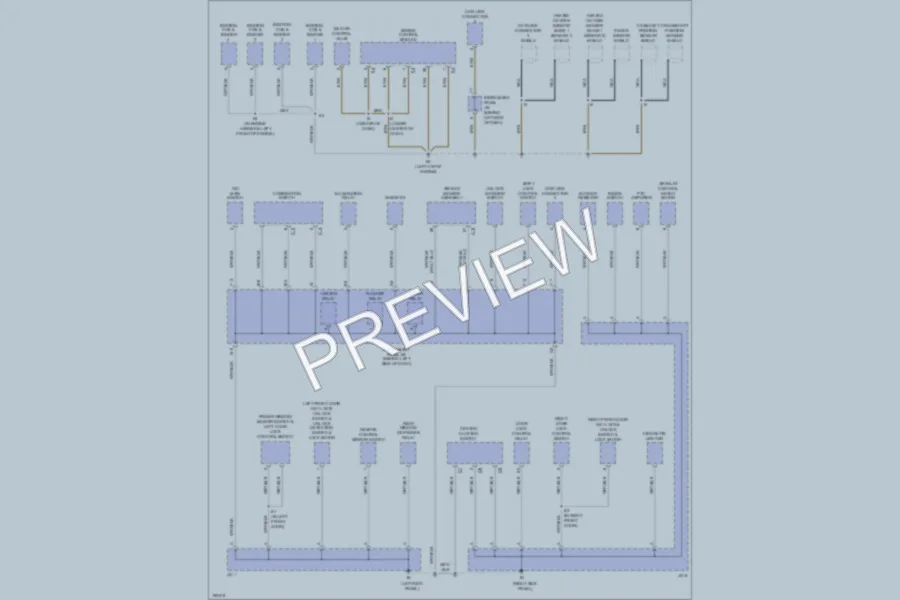 2004 Scion xA Ground Distribution wiring diagram preview