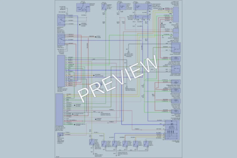 2004 Subaru Baja Anti Theft wiring diagram preview
