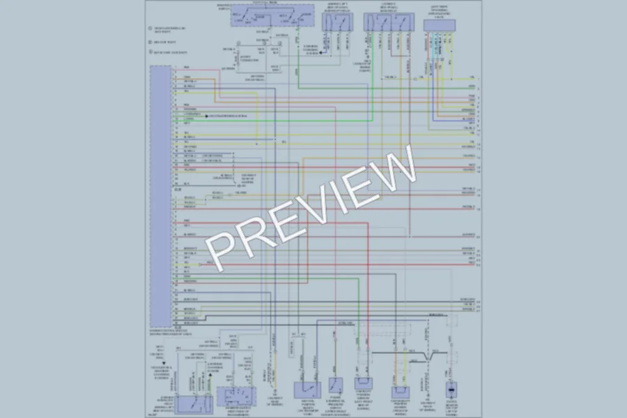 2004 Subaru Baja Engine Performance wiring diagram preview
