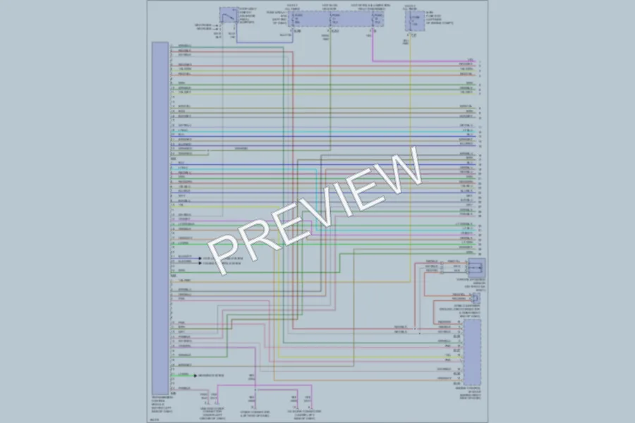2004 Subaru Baja Transmission wiring diagram preview