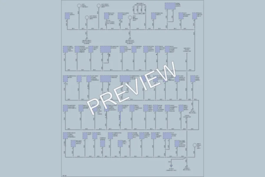 2004 Subaru Forester Ground Distribution wiring diagram preview