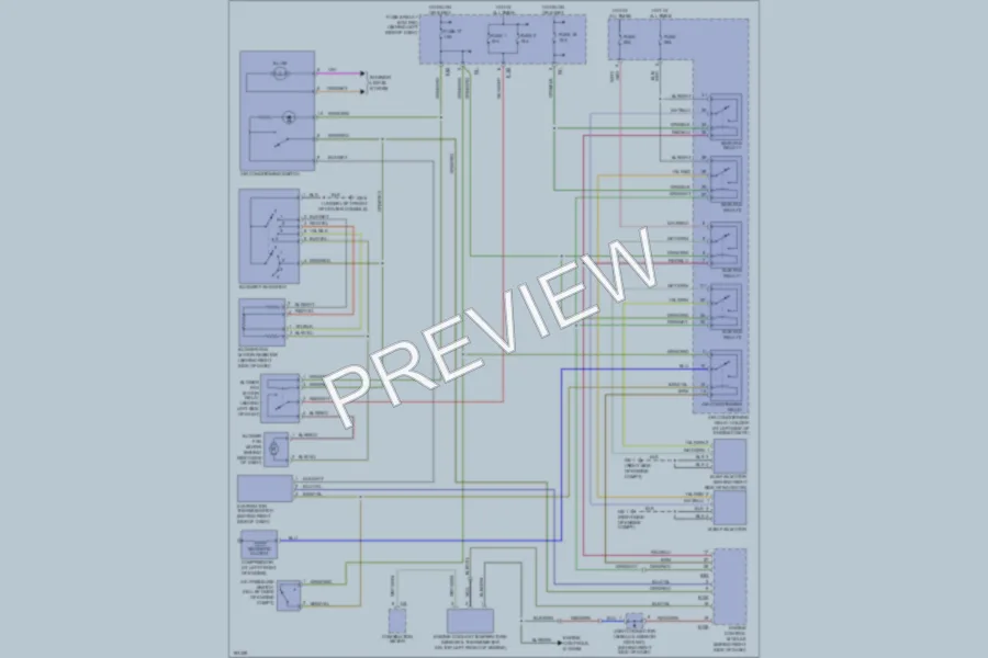 2004 Subaru Impreza Air Conditioning wiring diagram preview