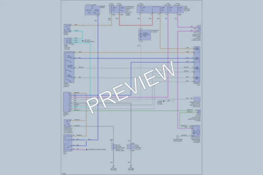2004 Suzuki Forenza Cruise Control wiring diagram preview