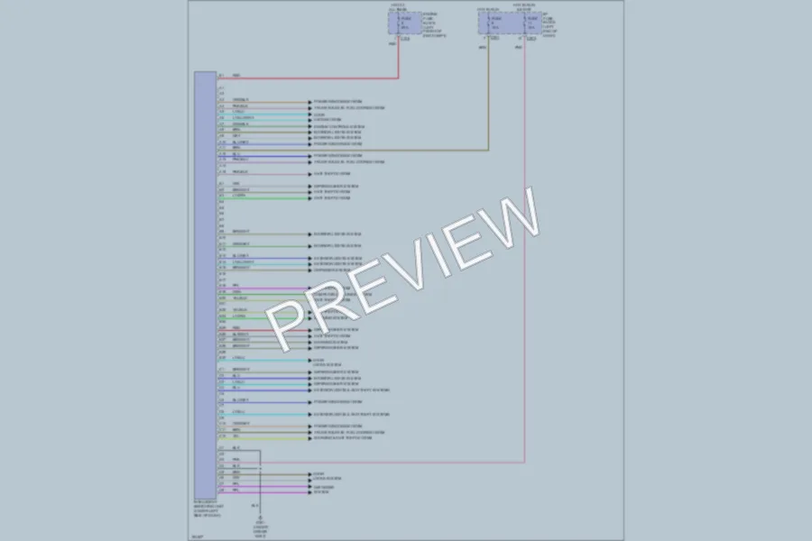 2004 Suzuki Verona Body Control Modules wiring diagram preview