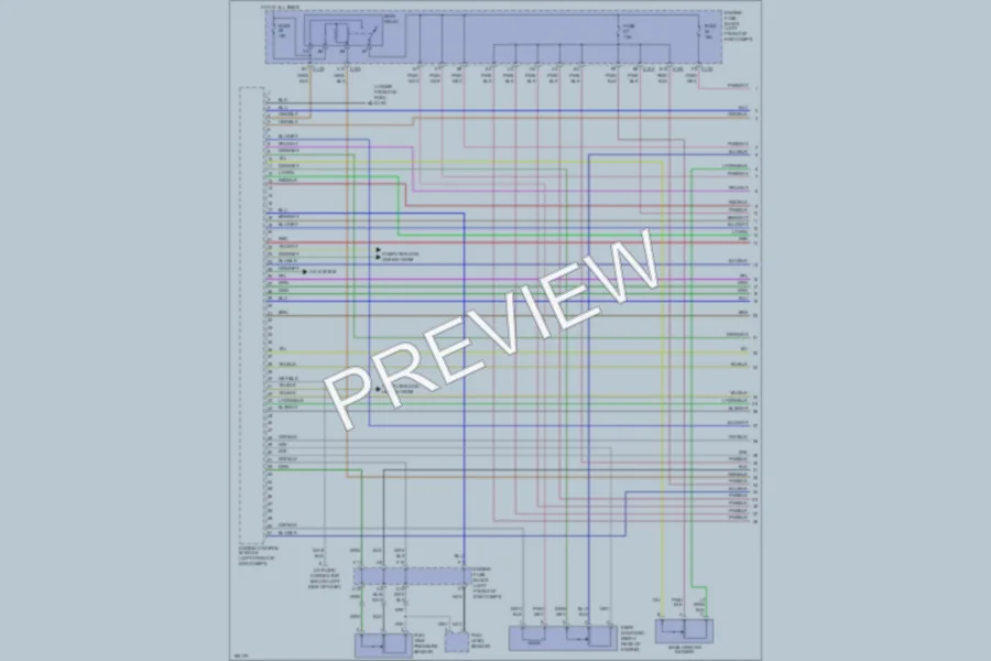 2004 Suzuki Verona Engine Performance wiring diagram preview