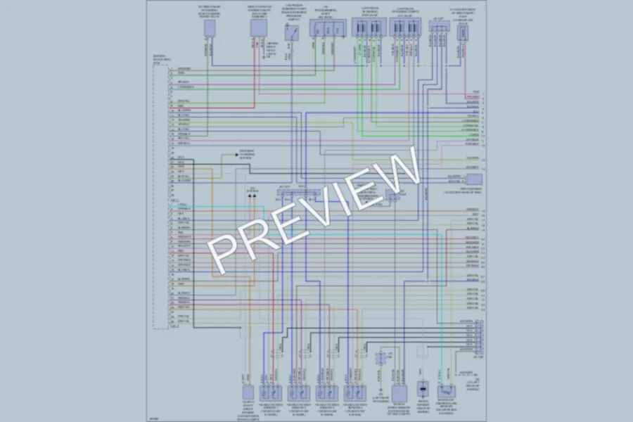 2004 Suzuki XL7 Engine Performance wiring diagram preview
