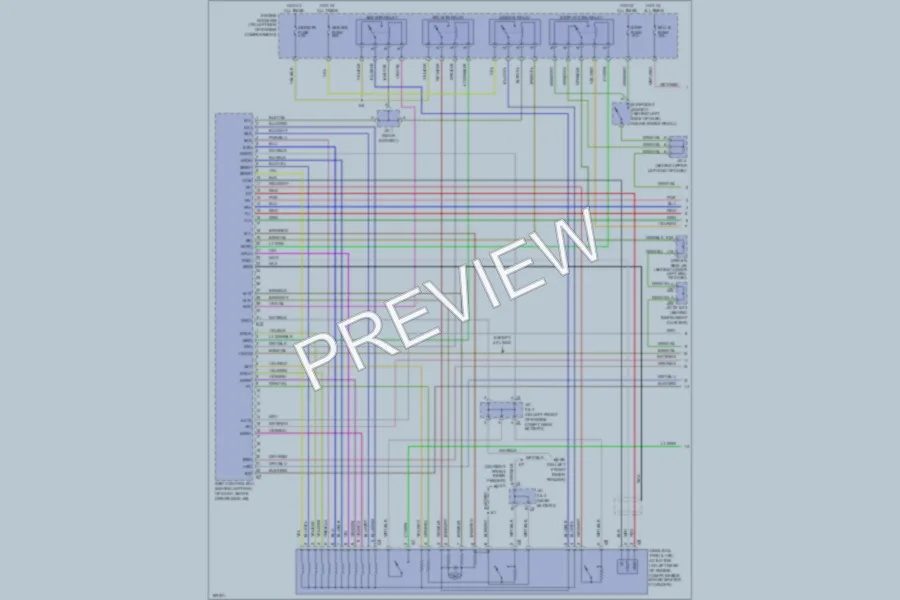 2004 Toyota 4Runner Anti Lock Brakes wiring diagram preview