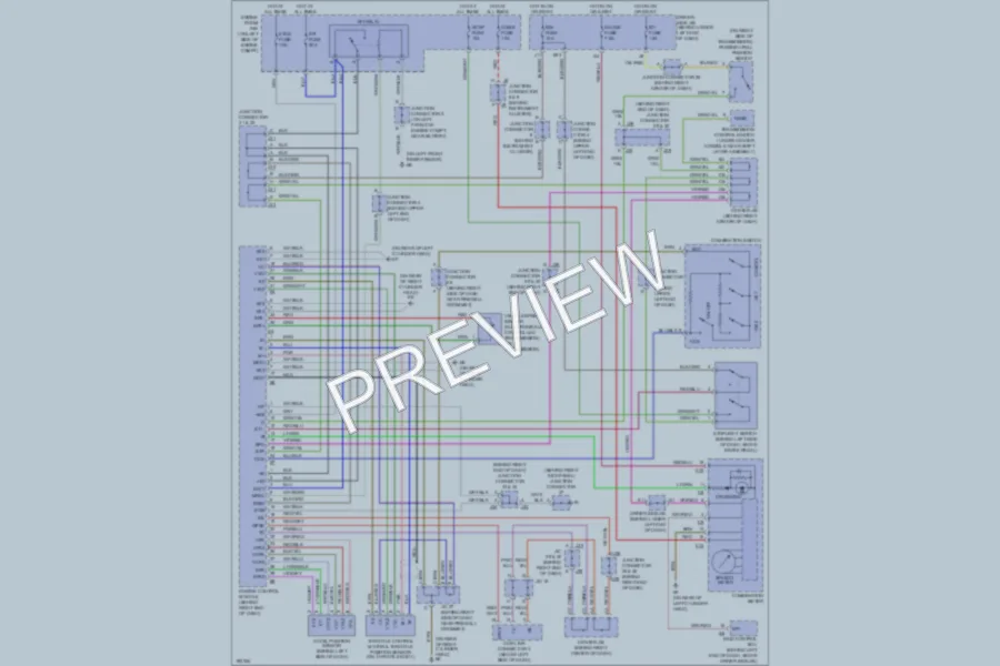 2004 Toyota 4Runner Cruise Control wiring diagram preview