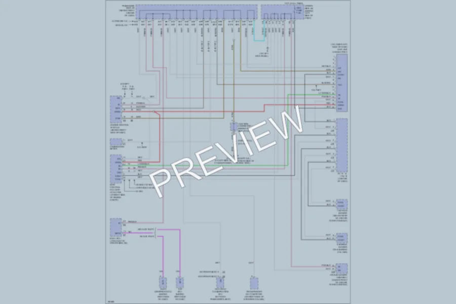 2004 Toyota Camry Computer Data Lines wiring diagram preview