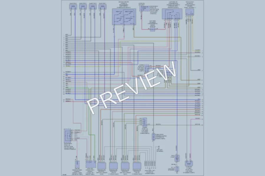 2004 Toyota Celica Engine Performance wiring diagram preview