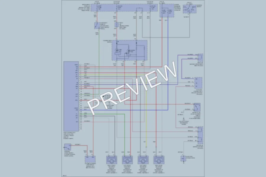 2004 Toyota Corolla Anti Lock Brakes wiring diagram preview