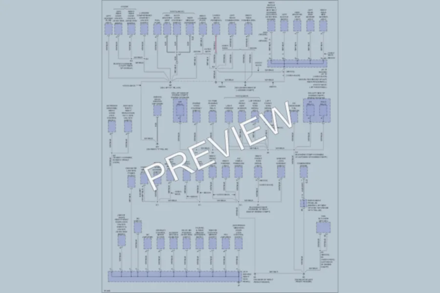 2004 Toyota Echo Ground Distribution wiring diagram preview