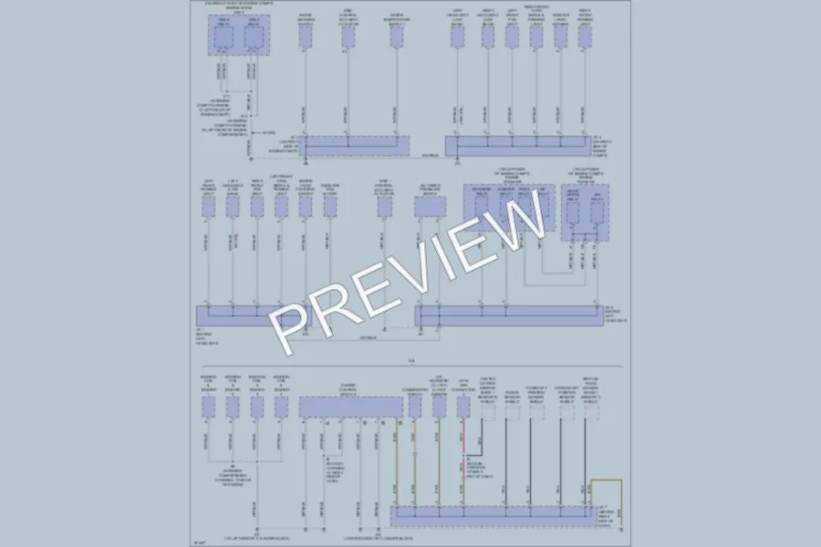 2004 Toyota Highlander Ground Distribution wiring diagram preview