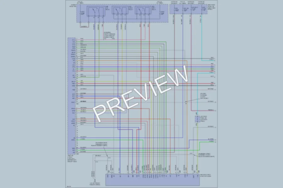 2004 Toyota LandCruiser Anti Lock Brakes wiring diagram preview