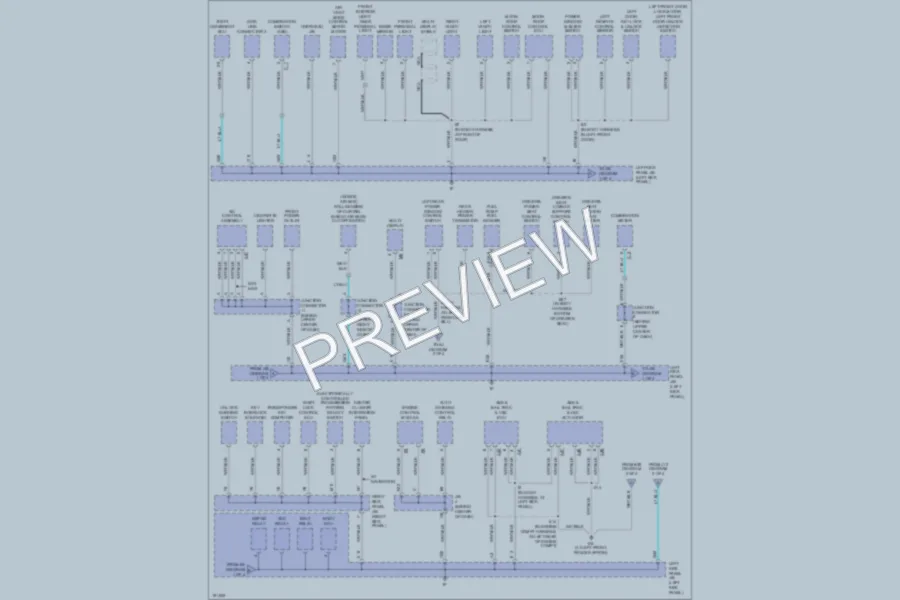 2004 Toyota LandCruiser Ground Distribution wiring diagram preview