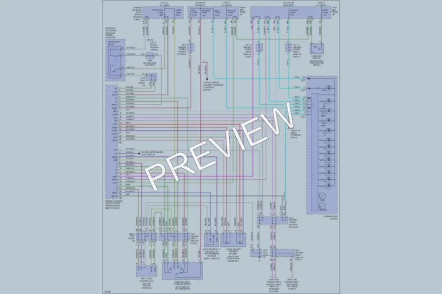 2004 Toyota LandCruiser Transmission wiring diagram preview