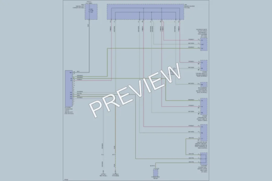 2004 Toyota MR2Spyder Computer Data Lines wiring diagram preview