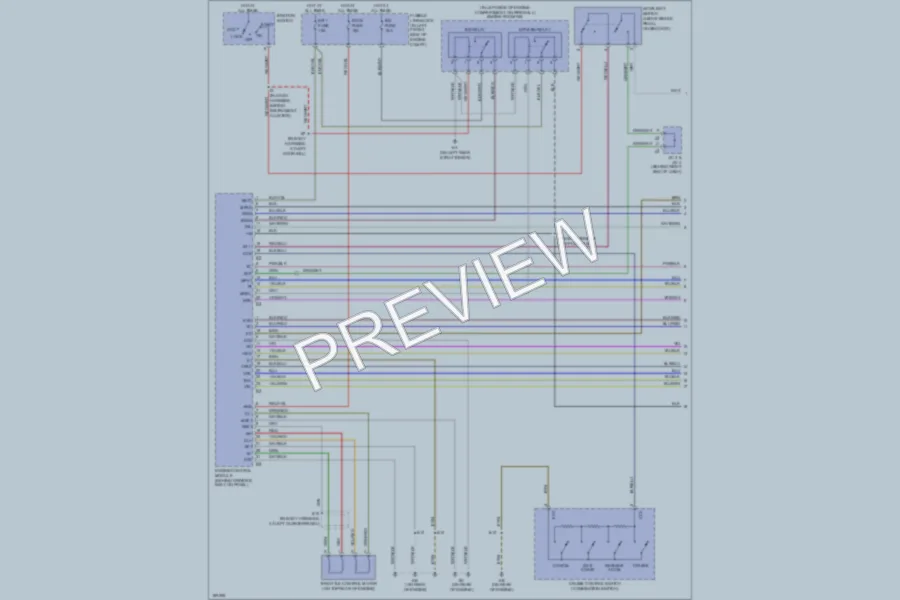 2004 Toyota MR2Spyder Cruise Control wiring diagram preview