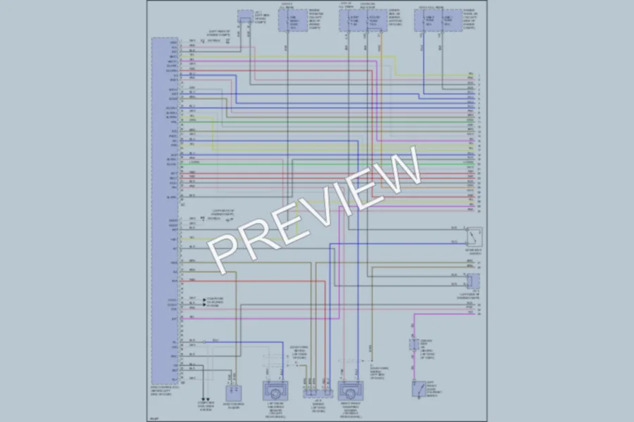 2004 Toyota Prius Anti Lock Brakes wiring diagram preview