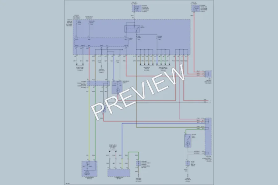 2004 Toyota Prius Interior Lights wiring diagram preview